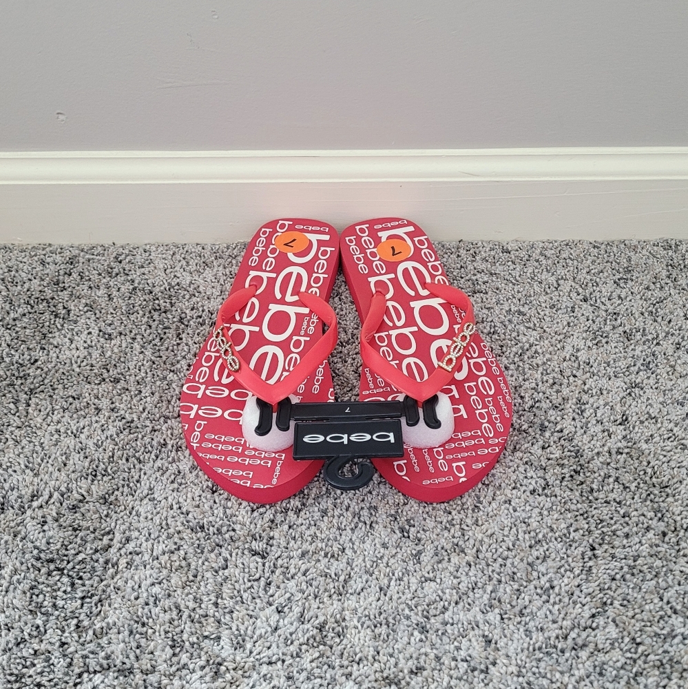 Bebe Flip Flops